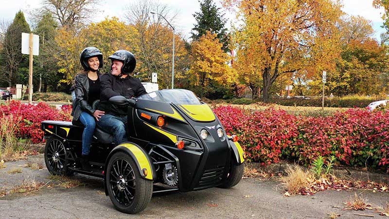 Arcimoto : Three Wheel Electric either Tilt